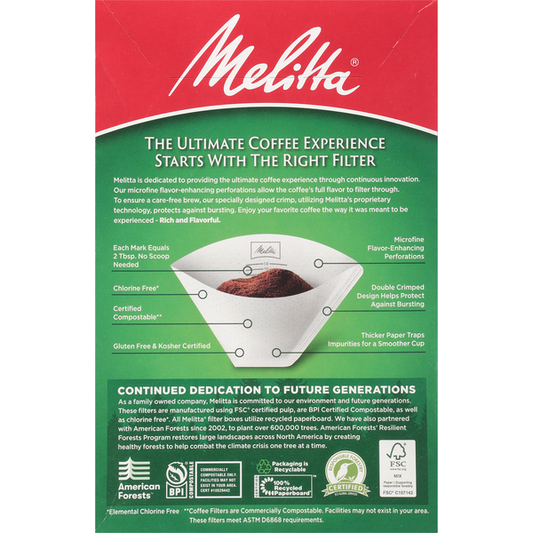 Melitta Coffee Filters, No. 4