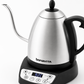 Bonavita Classic 1.0L Gooseneck Precision Temperature Electric Kettle| Coffee Brew and Tea, 1200 Watt, LED Panel, Stainless Steel