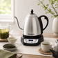 Bonavita Classic 1.0L Gooseneck Precision Temperature Electric Kettle| Coffee Brew and Tea, 1200 Watt, LED Panel, Stainless Steel
