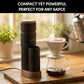 Geimori T38 Plus-The True Pro Grade Portable Coffee Grinder with 38mm Conical Burr, Anti-Static Tech, Stepless Grind Settings, Zero Retention