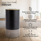 12oz Round Glass Storage Container, KF3031G