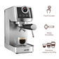Wirsh 20 Bar Espresso Machine with Plastic Free Portafilter and Steamer, Pressure Gauge, Touch Screen, Full Stainless Steel (Home Barista Plus)